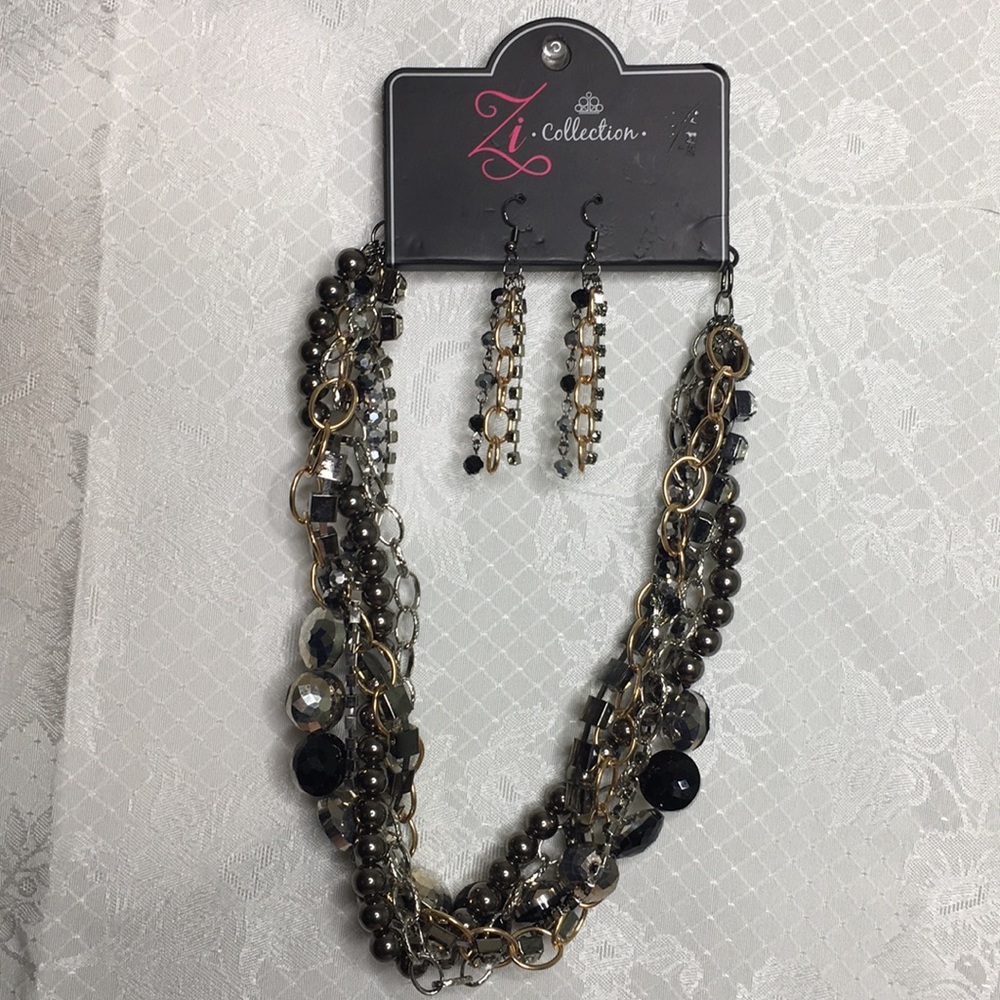 Necklace and Earrings